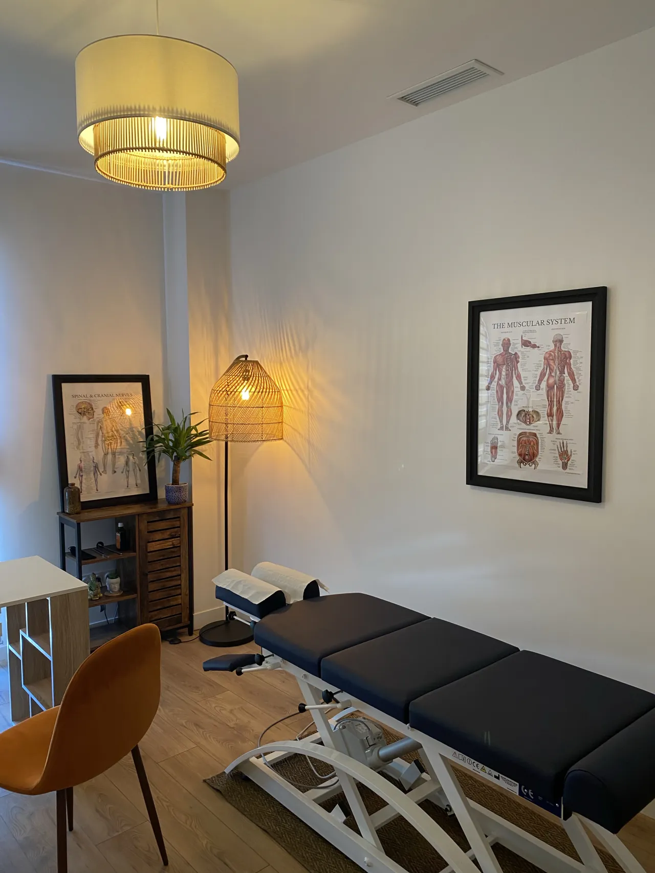 Salle de soin du cabinet de chiropraxie à Perpignan Salle de soin du cabinet de chiropraxie à Perpignan